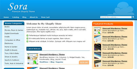 Sora Shopify Theme